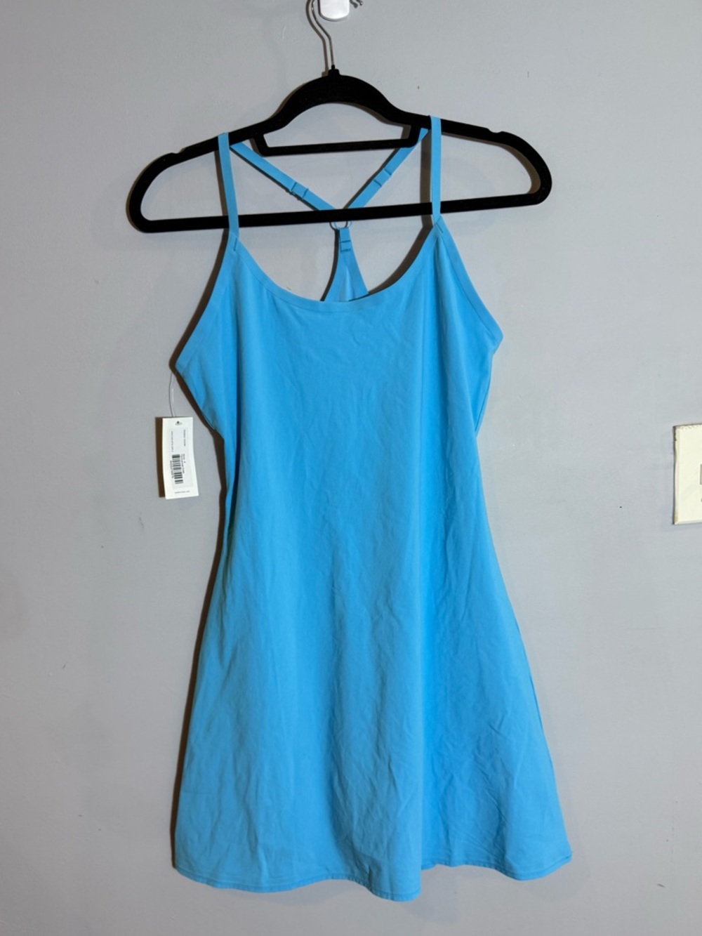 Outdoor Voices Sky Blue Strappy Mini Dress size S